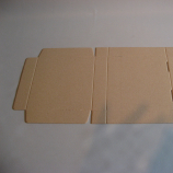 Pudełka Kartonowe składane - 200/195/40 mm, białe gładkie, nr 528